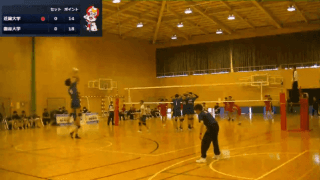 関西大学バレーボール連盟 男子1部春季リーグ戦 Aコート【見逃し配信】