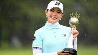 「自分のゴルフを貫けた」吉田優利が国内メジャー初制覇 勝負を決した17番のカニスピンに「あのショットは完璧」