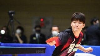 【卓球】比類なきカットマン英田理志 亡き父に誓う「卓球の追求」 父急逝直後に大会出場