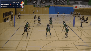 関東大学バレーボール連盟 女子1部春季リーグ戦 Aコート【見逃し配信】