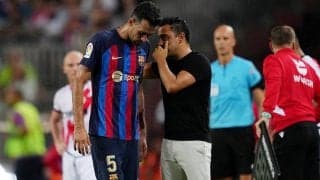 ブスケッツとチャビ監督が休日を共に？ 残留か移籍か…自身の決断を報告か