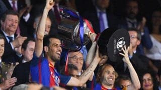 「僕にとって何よりの名誉」イニエスタが、共にバルセロナの中盤を支えた後輩・ブスケッツへメッセージ「最高だ！」