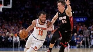 追い込まれた第5戦でブランソンらエース陣が躍動…ニックスがヒートを下し1勝を返す