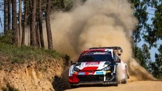 WRCポルトガル：シェイクダウンはトヨタのエルフィン・エバンスがトップ。勝田貴元は0.9秒差の5番手