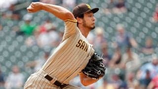 【MLB】ダルビッシュの“魔球”が「エグい」　バット当たらぬ超変化にファン興奮「本物」