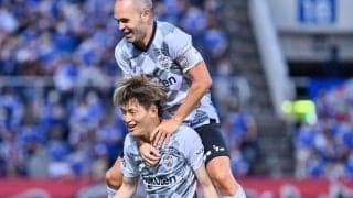 「マジでいつまでも見てられる」神戸イニエスタの圧巻プレーに古橋亨梧への絶賛再燃「古橋もエグい」