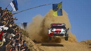 【WRC】第5戦ラリー・ポルトガル初日　昨季王者トヨタのカッレ・ロバンペラが首位奪取　