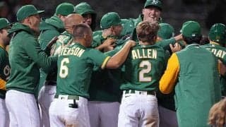 【MLB】藤浪晋太郎が「ニッコニコで大好き」　苦しみ越えてピョンピョン「息子が活躍したみたい」