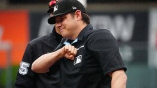 【MLB】審判が“送球妨害”「見たことない光景」　抗議も認められず「何をしていたんだ」