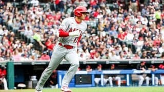 【MLB】大谷翔平、“悪球打ち”の適時二塁打にニヤリ　高め直球を左翼へ軽打…敵地どよめき