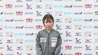 【世界卓球】平野美宇 17年以来のメダルへ「選考会でかなり試合をした。万全で練習する時間はあまりない」