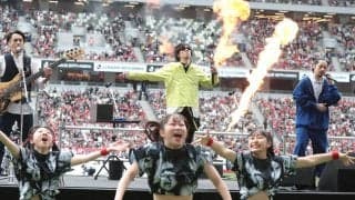 「普通に感動した」「意外と相性抜群」Jリーグ30周年のアンセム「大団円」を披露したRADWIMPSとZORNのライブパフォーマンスが話題に「ハーフタイムショーみたい」