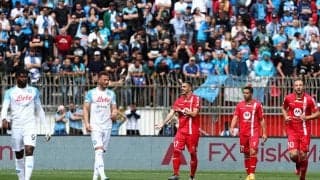 主力半数ベンチスタートのナポリ、曲者モンツァに完敗《セリエA》