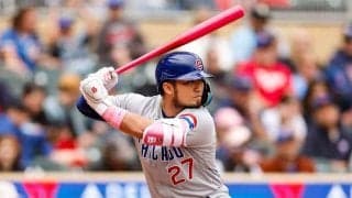 【MLB】鈴木誠也が1か月ぶり弾丸2号　角度20度の“超低空弾”…母の日バットで久々のアーチ
