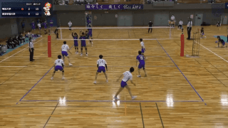 関東大学バレーボール連盟 男子1部春季リーグ戦 Aコート【見逃し配信】