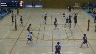 関西大学バレーボール連盟 男子1部春季リーグ戦 Bコート【見逃し配信】
