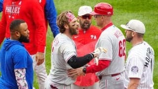 【MLB】舌出し“挑発”が呼んだ大乱闘…　常連スラッガー大暴れに非難殺到「我慢できない男」