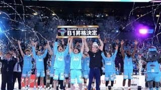 B1への切符を手にした佐賀バルーナーズ「創設から頑張ってくれた選手が土台を築いてくれた」