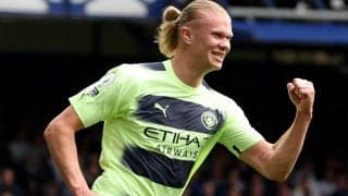 「40までいってほしい」シーズン最多ゴール更新のハーランド、スパイクに加えた手書きのアレンジが話題「何回書き直すんやろ」