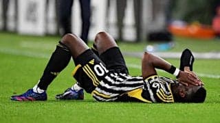 ユベントス、クレモネーゼ戦で負傷したポグバの離脱を発表…このまま今季終了か