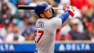 鈴木誠也が１か月ぶりの“超低空”２号弾　現地メディアは「まるでロケット」「優勝するにはスズキの力が必要だ」