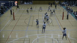 関西大学バレーボール連盟 男子1部春季リーグ戦 Bコート【見逃し配信】