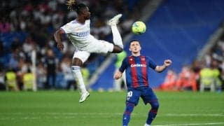 左ヒザに懸念のカマヴィンガは問題なし？ 17日のCL準決勝シティ戦に帯同