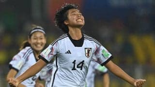 谷川萌々子が既視感の直接FK先制弾！U-19日本女子の初陣は3発快勝《SLC》