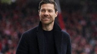 スパーズや古巣マドリーが関心も、シャビ・アロンソ監督が来季レバークーゼン残留を明言！