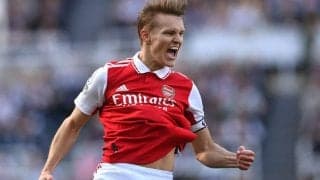 今季15ゴール7アシストのウーデゴール、アーセナルが大型契約を提示へ