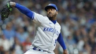 【MLB】35歳の衰えぬ167キロが「マジかよ」　“人類最速左腕”の剛球は「むちゃくちゃ速い」