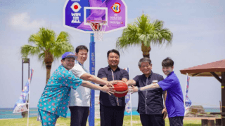 W杯大会100日前イベント開催…沖縄出身の安間志織がゲストで登場「沖縄県民として誇りに思う」