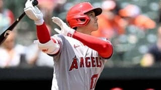 【MLB】大谷翔平、3年連続5度目の2桁HR　松井秀喜以来2人目…3試合ぶり先制10号ソロに敵地喝采