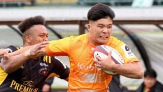 ラグビー・リーグワン初優勝＆日本代表入り目指す木田晴斗。スピアーズの若き得点源の武器は「推進力」と「貪欲さ」