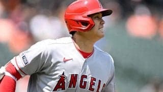 「速すぎるよ…」一塁まで4秒台！ 大谷翔平の“快速”を目の当たりにした敵野手は脱帽「オオタニは呆れるぐらい速い」