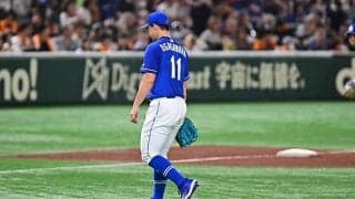 5連敗中の中日、小笠原が大炎上の6失点　大城に満塁被弾で顔面蒼白…ファンも沈黙