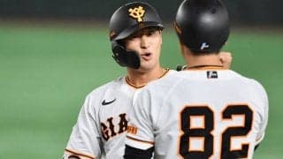 吉川尚輝は「恥ずかしい打率だった」　8戦15安打の固め打ち…原監督はチクリと称賛