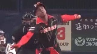 怪力23歳の“変態弾”に驚愕「バケモノだな」　体勢ぐちゃぐちゃ「これで入るの？」