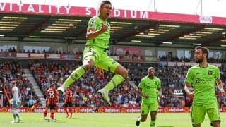 競り勝って連勝のユナイテッドがCL出場へあと1pt！　カゼミロのアクロバティック弾が決勝点《プレミアリーグ》