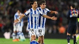 久保途中出場で2点目演出のソシエダが24連敗中の鬼門で会心の勝利！　優勝決定後初戦のバルセロナは今季ホーム初黒星に《ラ・リーガ》