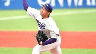 明大のプロ注目右腕はなぜ負けない？　ブルペンで守る“鉄則”「逃げ道を作っておく」