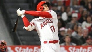 【MLB】大谷翔平の“超高空弾”に敵軍も衝撃　放送席を8秒間沈黙させた「月まで届く爆弾」