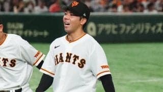 巨人・松井颯が5回無失点で降板　育成出身ルーキーで球団史上初“初登板勝利”の権利