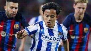 久保建英、バルサ戦歴史的勝利に「助演」で貢献 確実に仕事をやり遂げる姿を見せCL出場へまた前進