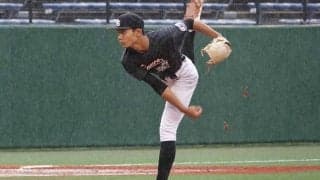 中3で最速141キロ、ポニーの逸材は鷹・東浜の親戚　雨中で衝撃投球…日本代表に選出