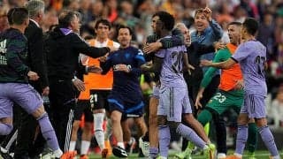 マドリーが荒れに荒れたメスタージャで今季初の公式戦連敗…ヴィニシウスは人種差別被害に悲運の退場…《ラ・リーガ》