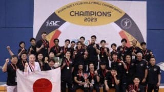 サントリー　日本勢初のアジアクラブ男子選手権制覇