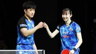 【世界卓球】はりひな 初戦快勝で16強進出！前回銀メダルペアが中米王者をストレートで破る