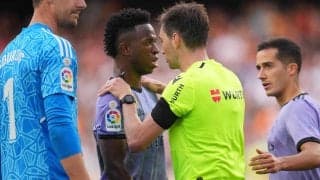 VARが悪質な切り抜きでヴィニシウスが退場に…あり得ない行動、スペインでVAR担当6名が解雇