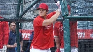 【MLB】大谷翔平が屋外フリーで柵越え18本　右中間席中段への特大弾も…関係者どよめき